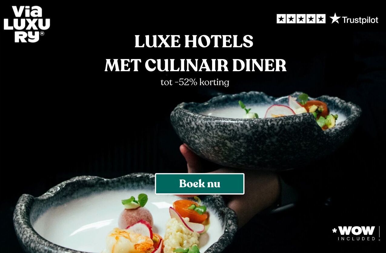 Luxe hotels met culinair diner