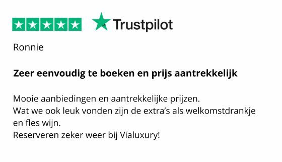 4,5 uit 5 sterren op Trustpilot