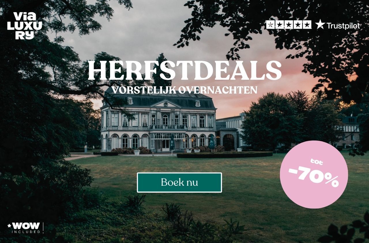 Herfstdeals - Vorstelijk overnachten