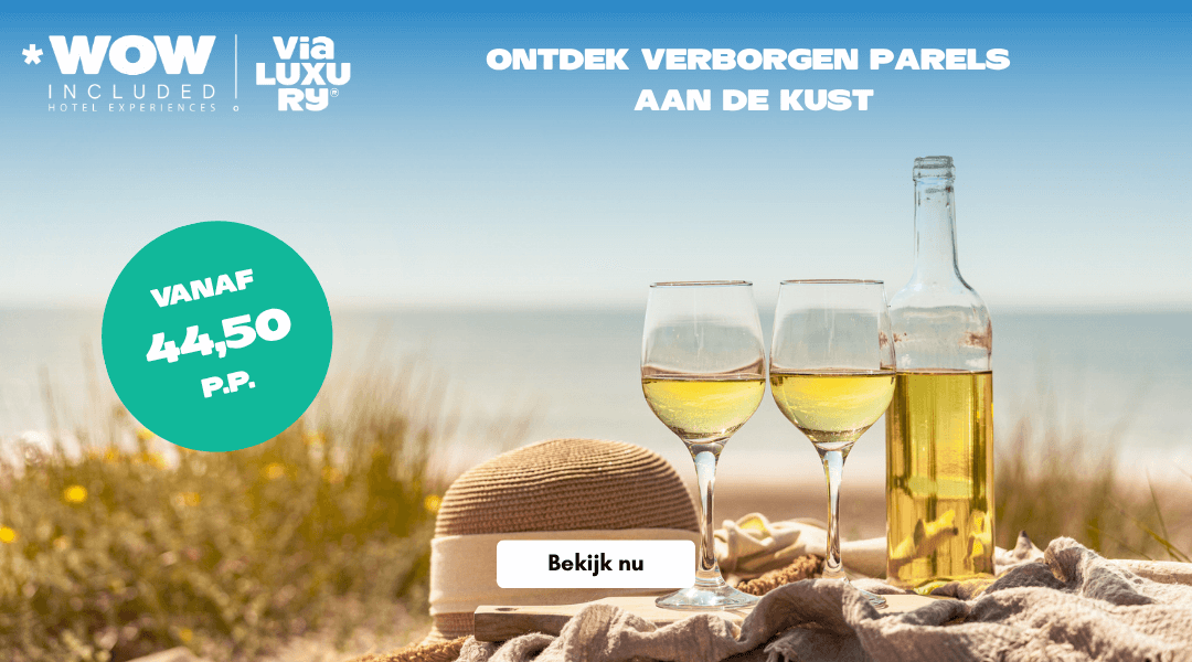 Ontdek verborgen parels aan de kust vanaf 44,50 p.p.