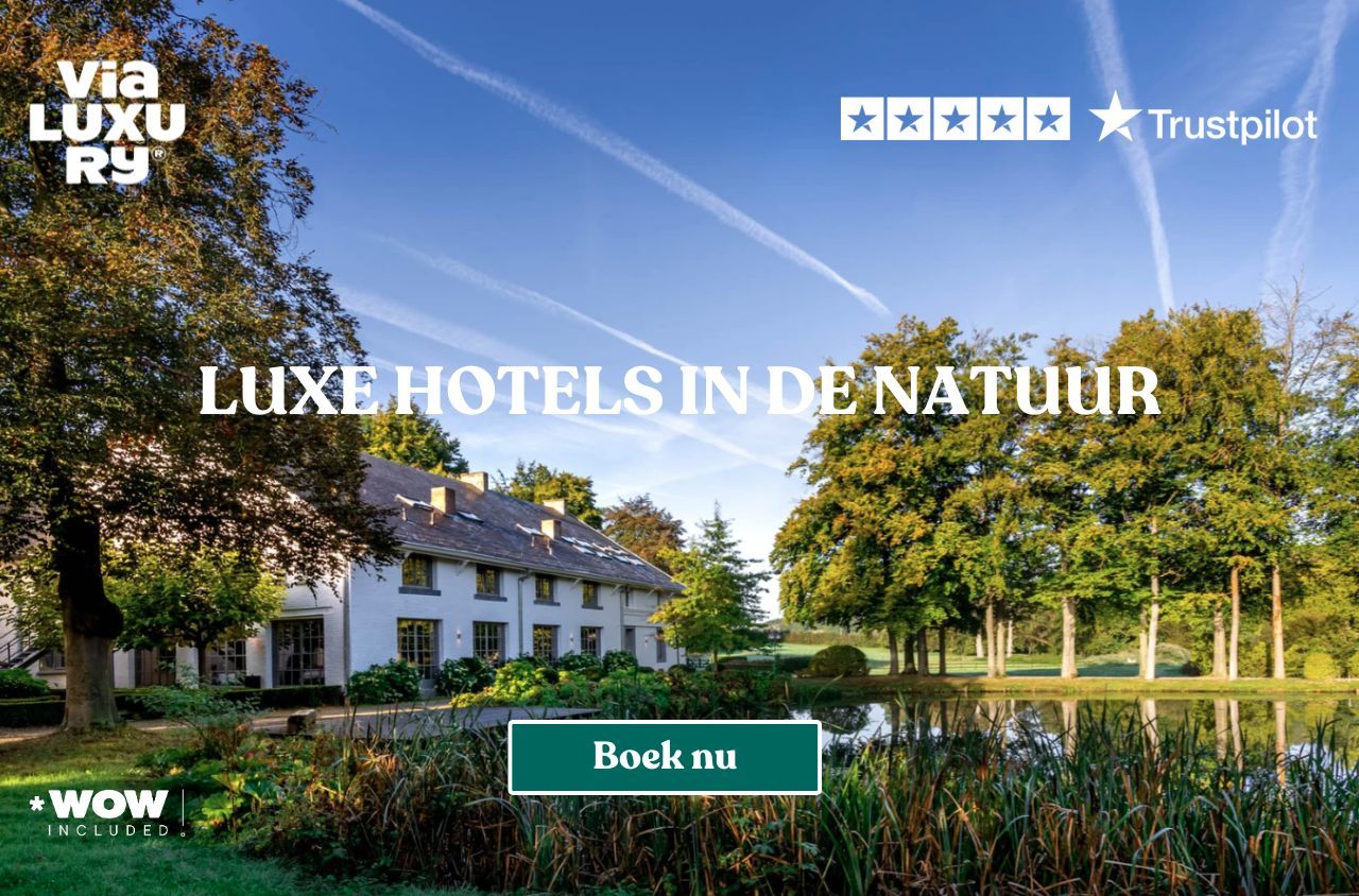 Luxe hotels in de natuur