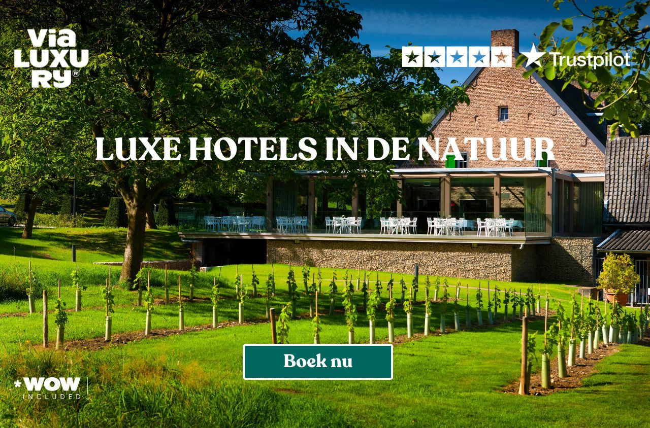 Luxe hotels in de natuur